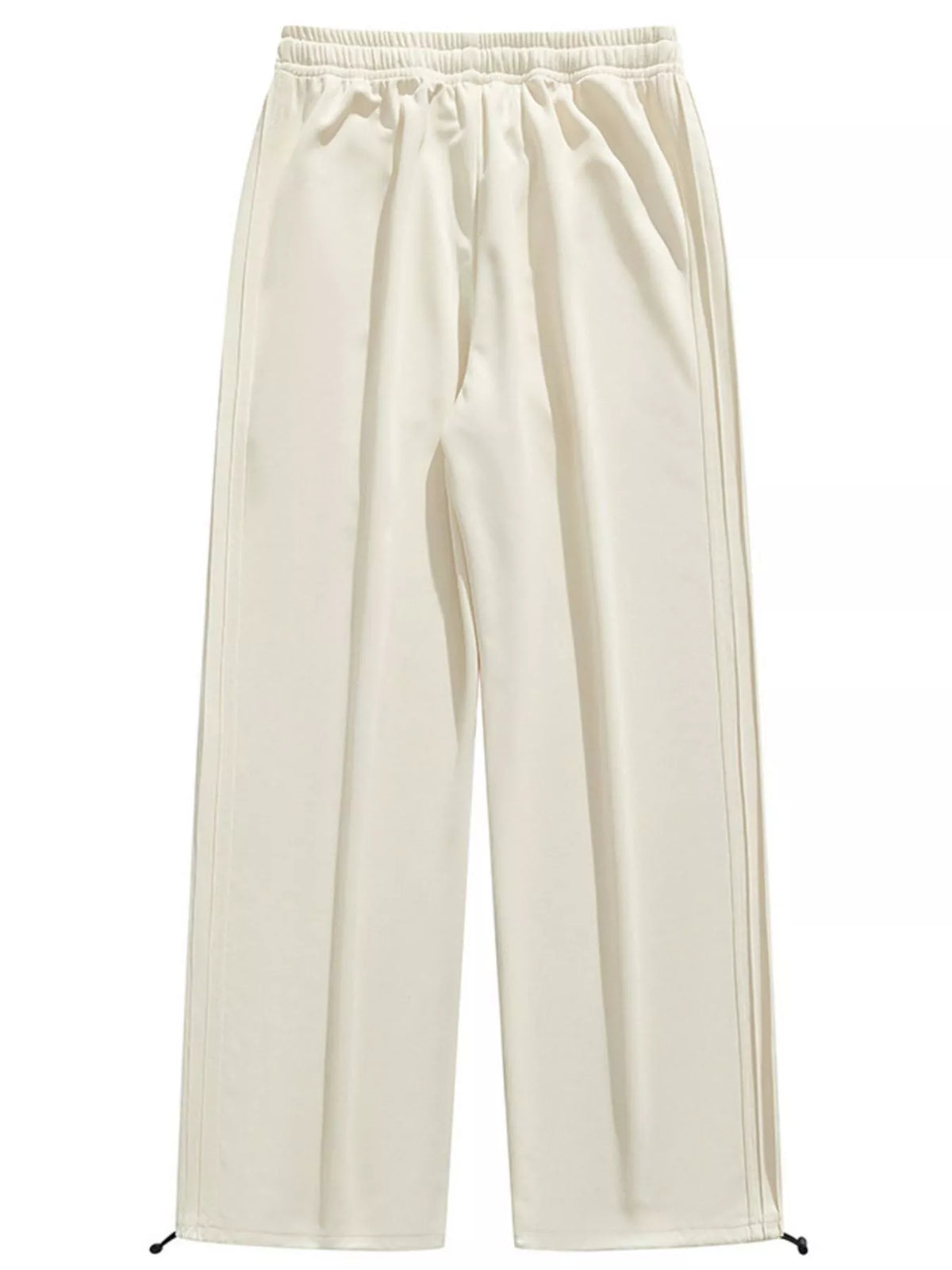 Men's Plus Size Casual Loose-Fit Drawstring Wide Leg Pants, view 3