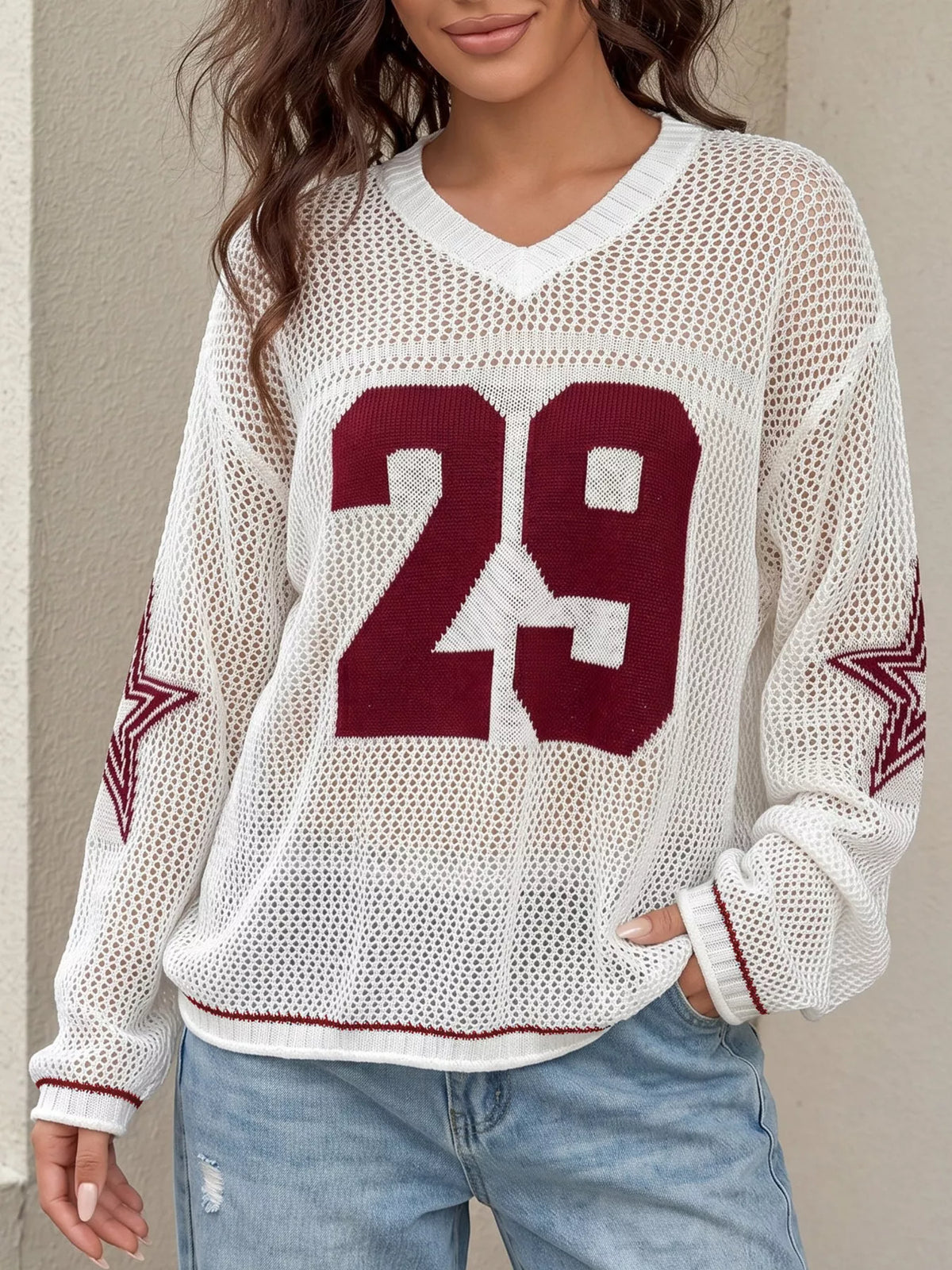 Number 29 Openwork Knit Cover Up - Lilixa.store