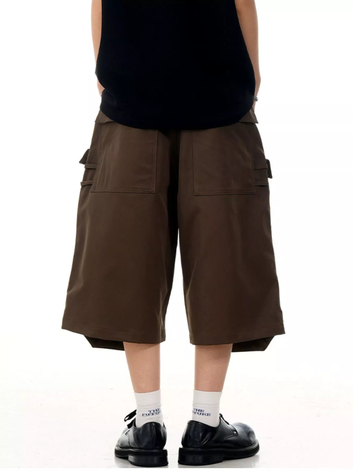Men's Wide-Leg Cargo Capris