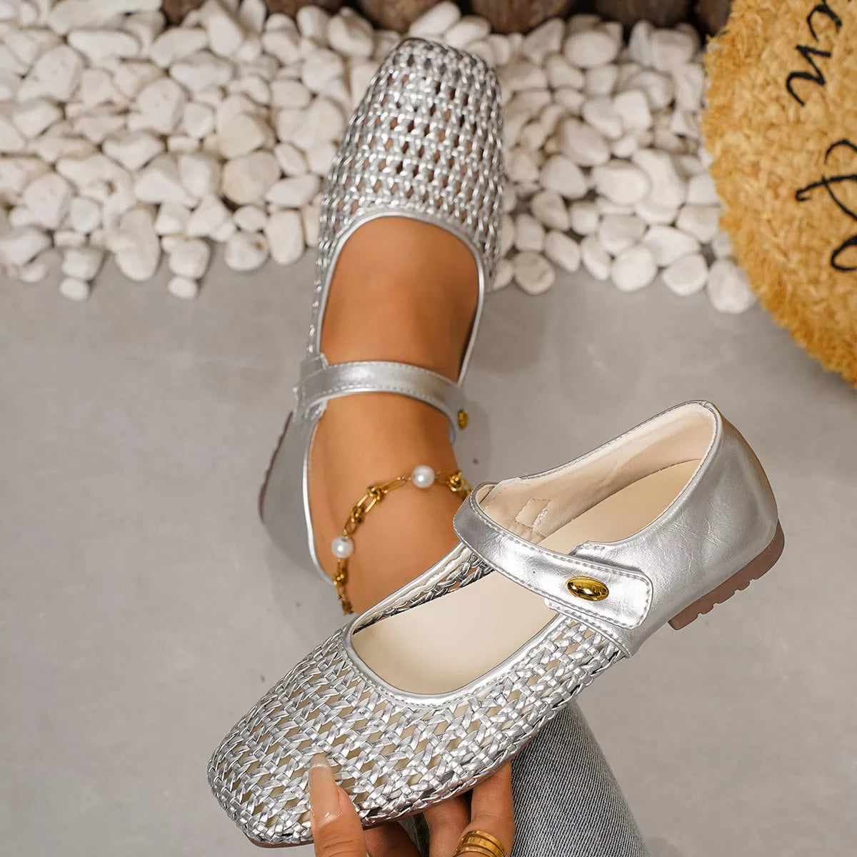 Square Toe Slip-Ons - Lilixa.store