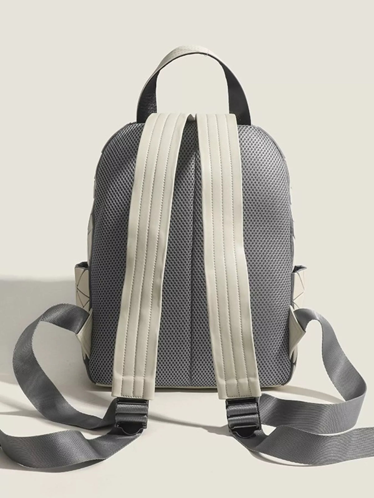 Geometric Lattice Pattern Fashion Backpack Bag, view 8