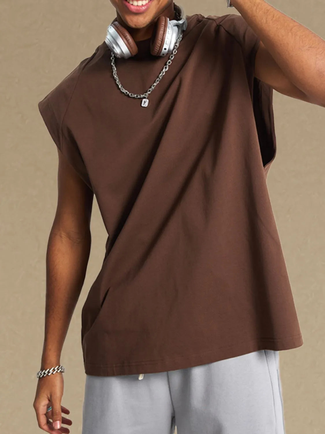 Men's Round Neck Tank - Lilixa.store