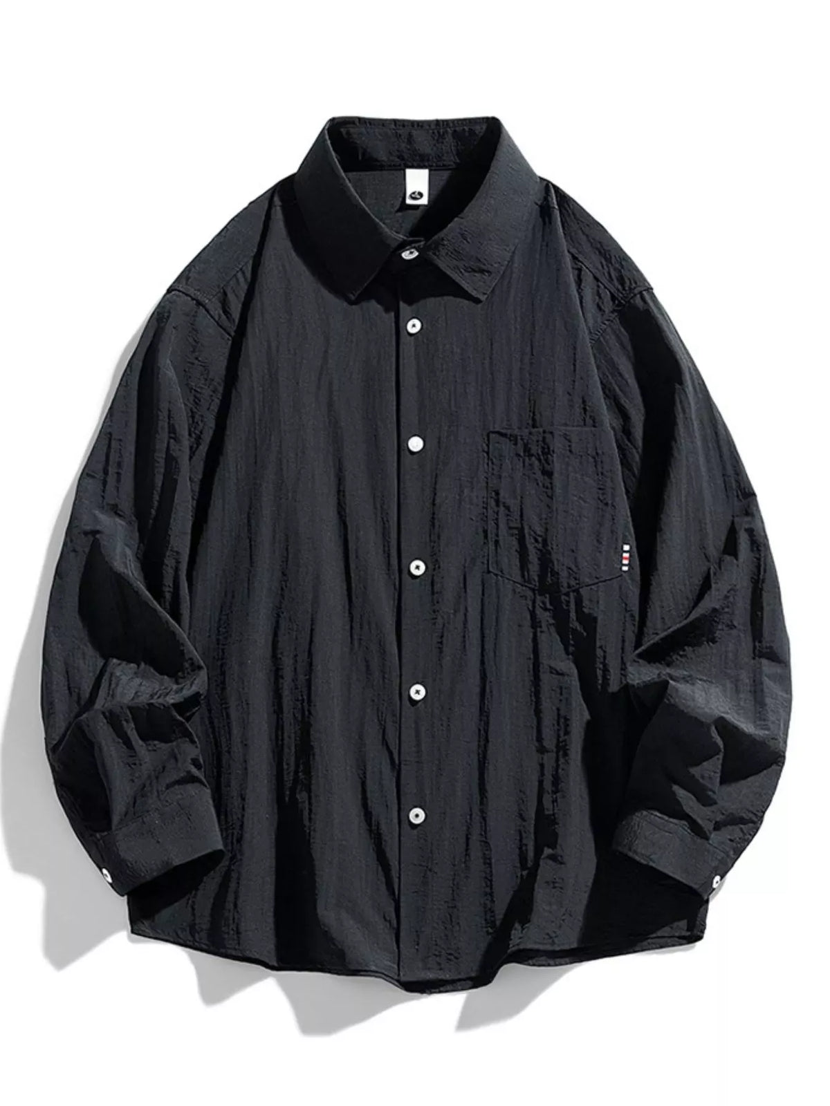 Lilixa Men's Tops Men's Plus Size Lightweight Button-Down Shirt Men's Plus Size Lightweight Button-Down Shirt