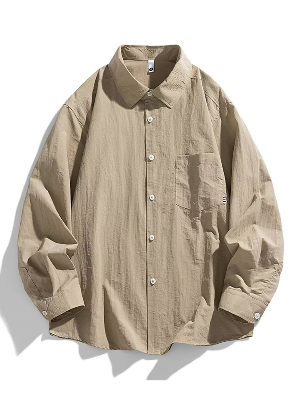 Lilixa Men's Tops Men's Plus Size Lightweight Button-Down Shirt Men's Plus Size Lightweight Button-Down Shirt
